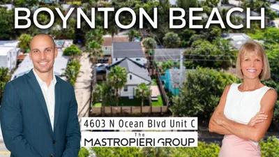 Baskin Add to Briny Breezes Boynton Beach Property Tour | 4603 N Ocean Blvd Unit C